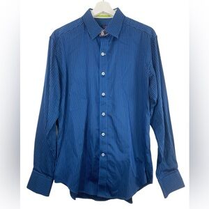 Robert Graham Tailored Fit Striped Shirt Long Sleeve Size M